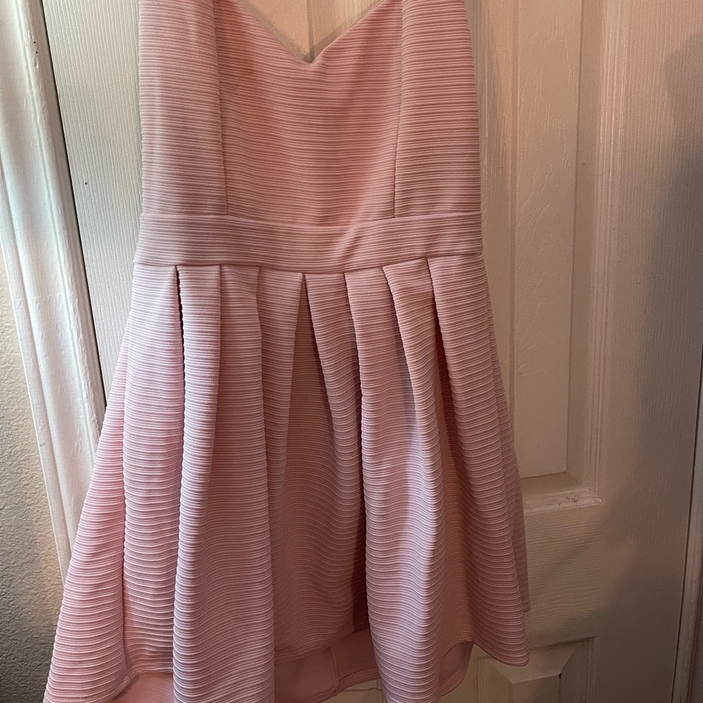 Pink heart dress worn once. Size medium